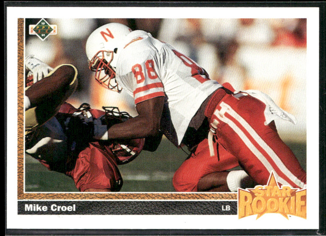 Mike Croel 1991 Upper Deck #4c RC Denver Broncos
