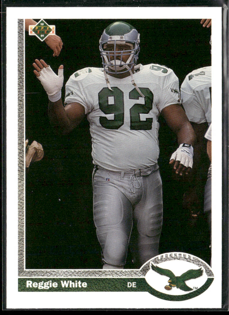 Reggie White 1991 Upper Deck #148b Philadelphia Eagles