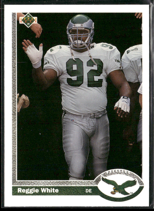 Reggie White 1991 Upper Deck #148b Philadelphia Eagles
