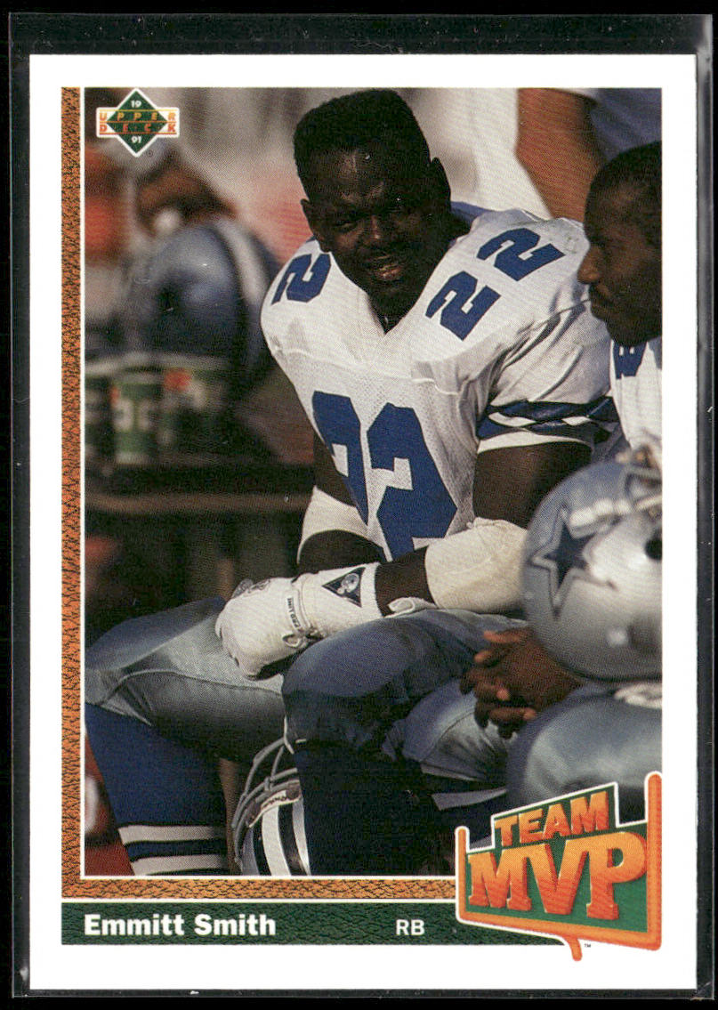 Emmitt Smith 1991 Upper Deck #456 Dallas Cowboys