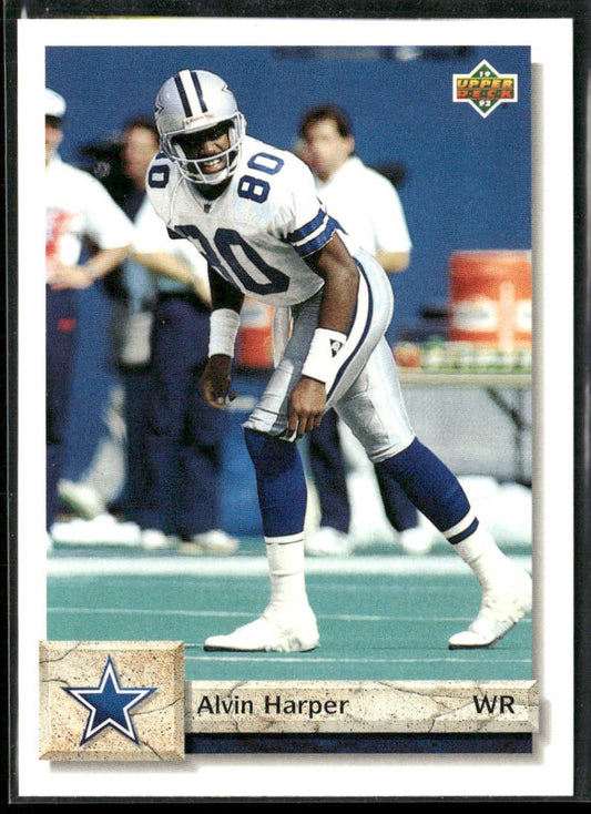 Alvin Harper 1992 Upper Deck #470 Dallas Cowboys