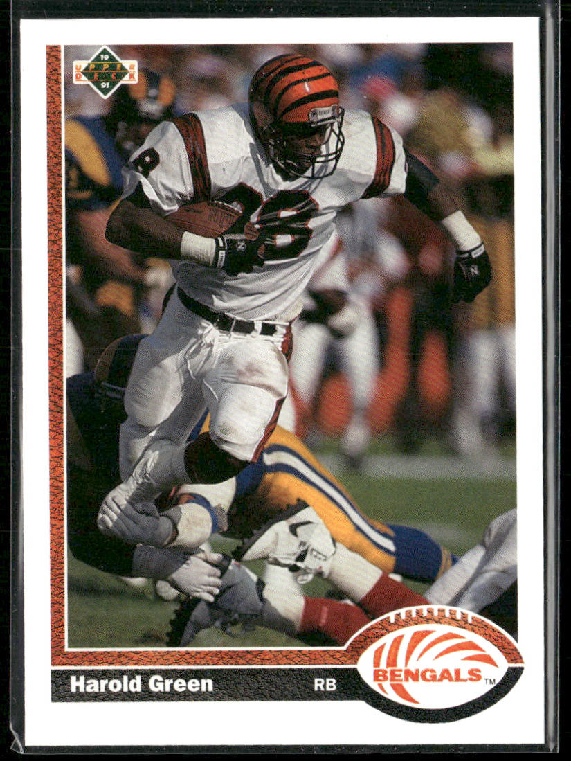 Harold Green 1991 Upper Deck #221c Cincinnati Bengals