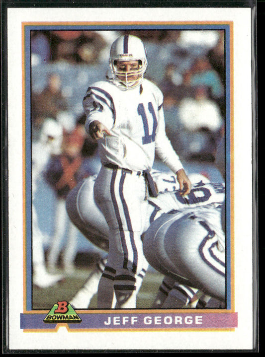 Jeff George 1991 Bowman #212 Indianapolis Colts