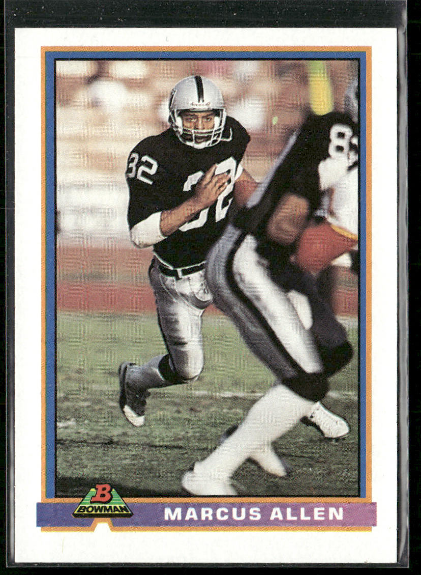 Marcus Allen 1991 Bowman #238 Los Angeles Raiders