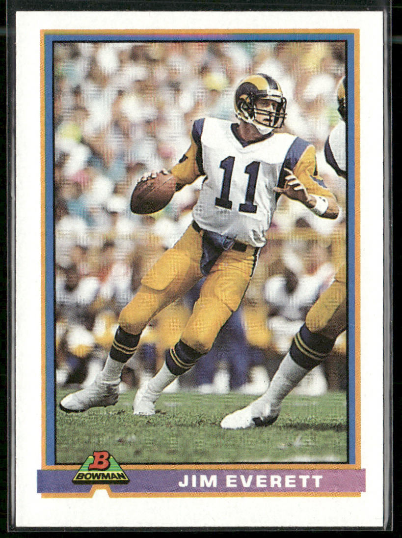 Jim Everett 1991 Bowman #269 Los Angeles Rams
