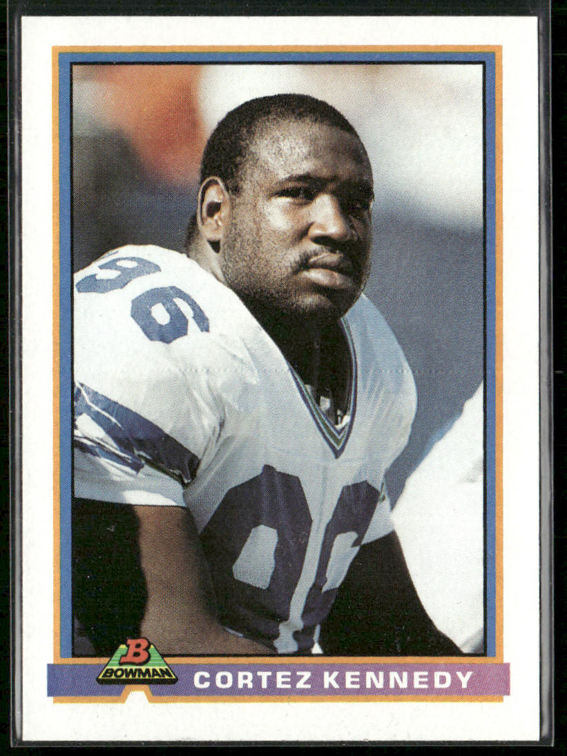 Cortez Kennedy 1991 Bowman #503 Seattle Seahawks