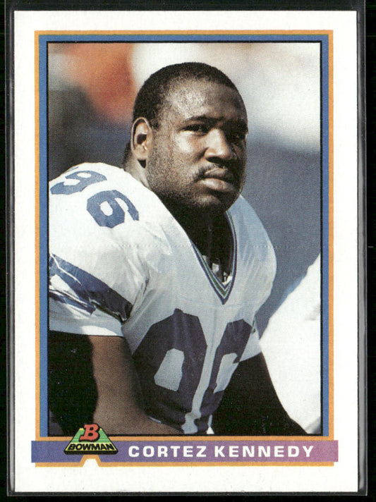 Cortez Kennedy 1991 Bowman #503 Seattle Seahawks