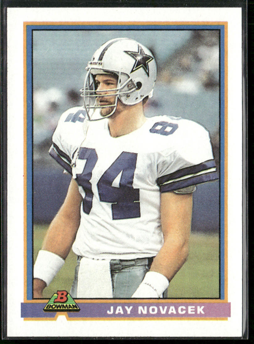 Jay Novacek 1991 Bowman #108 Dallas Cowboys