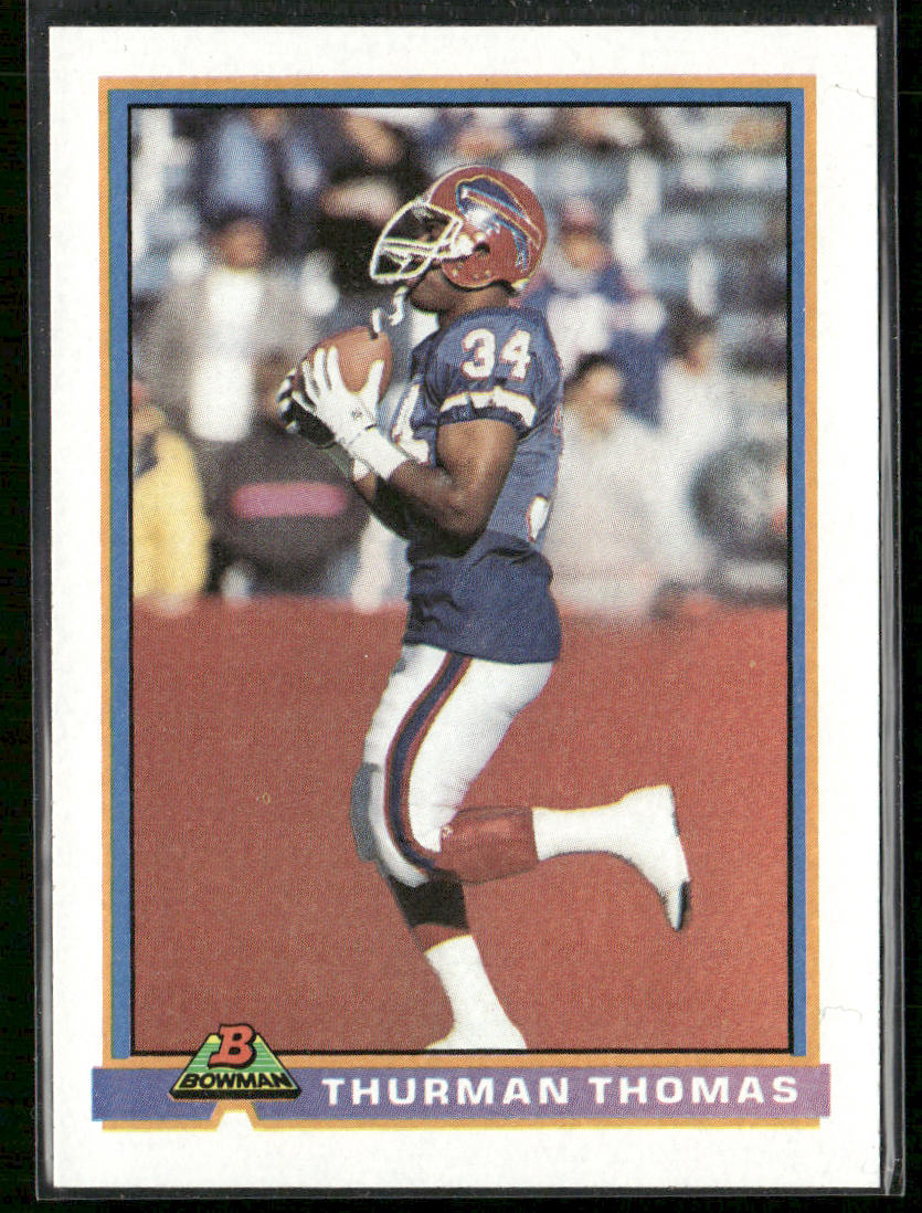 Thurman Thomas 1991 Bowman #45 Buffalo Bills