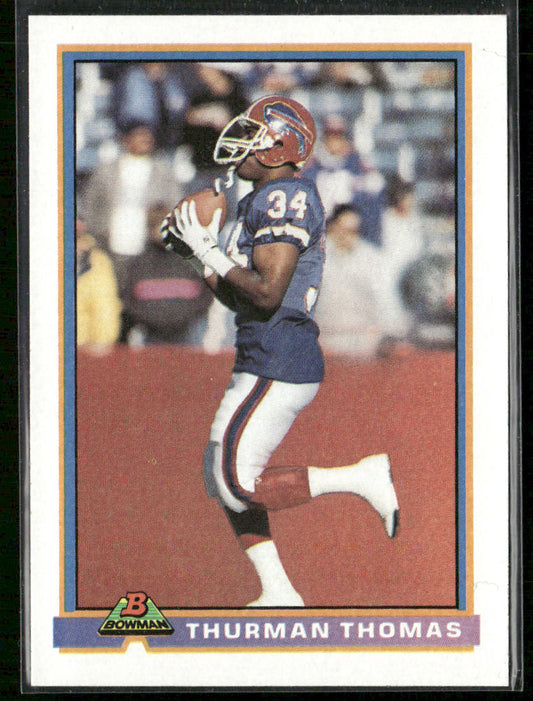 Thurman Thomas 1991 Bowman #45 Buffalo Bills