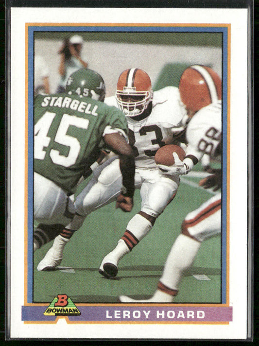 Leroy Hoard 1991 Bowman #91 Cleveland Browns