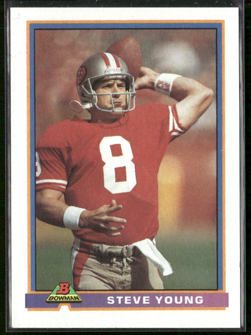 Steve Young 1991 Bowman #485 San Francisco 49ers