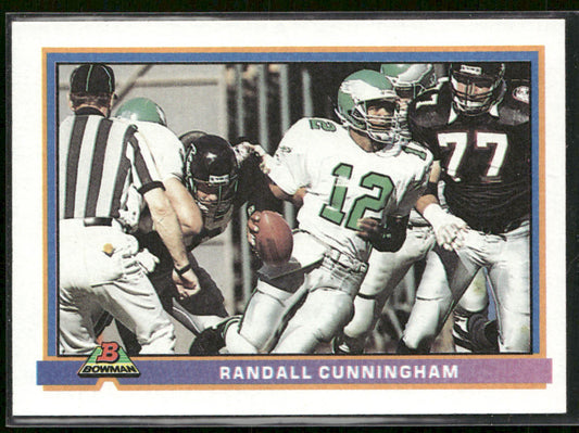 Randall Cunningham 1991 Bowman #404 Philadelphia Eagles