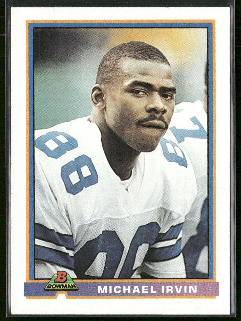 Michael Irvin 1991 Bowman #120 Dallas Cowboys