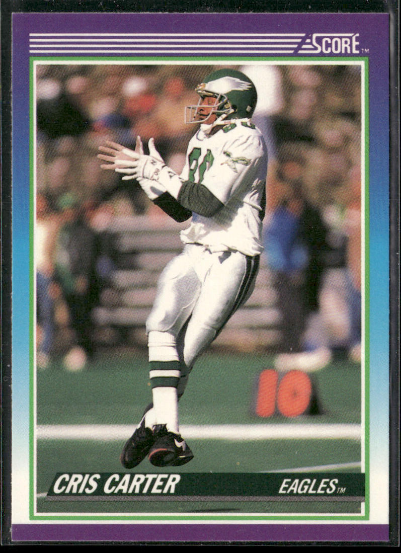 Cris Carter 1990 Score #193 Philadelphia Eagles