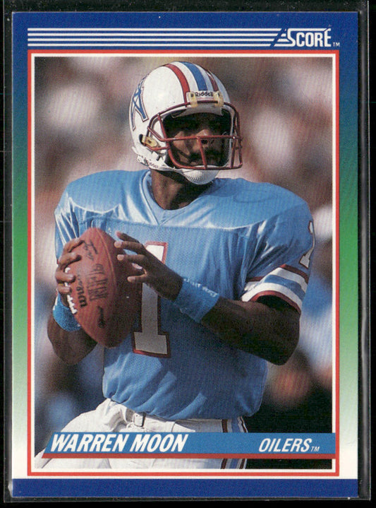 Warren Moon 1990 Score #105 Houston Oilers