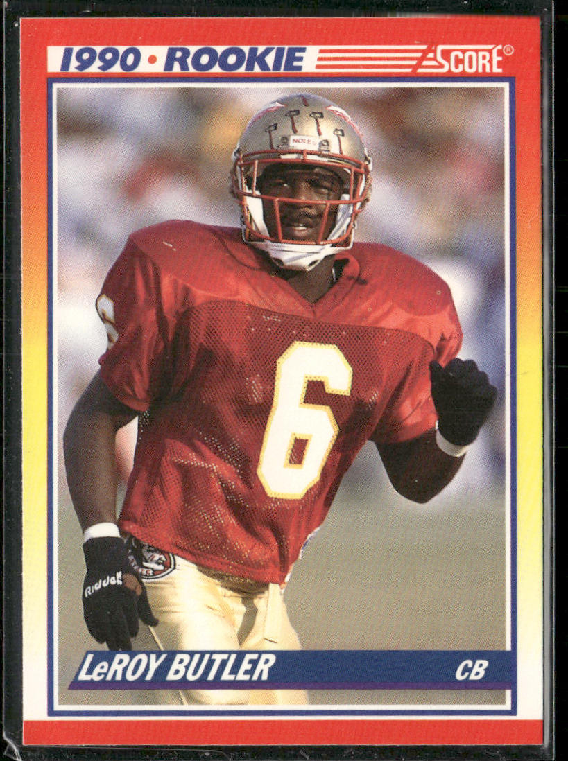 LeRoy Butler 1990 Score #619 RC Florida State Seminoles