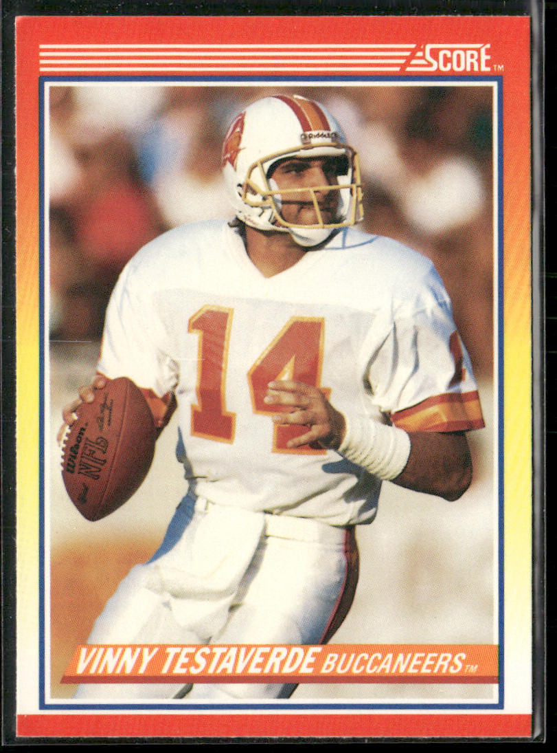 Vinny Testaverde 1990 Score #261 Tampa Bay Buccaneers