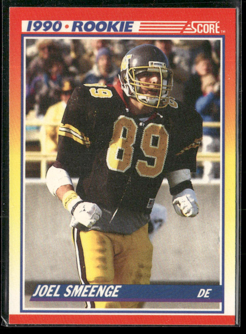 Joel Smeenge 1990 Score #294 RC Western Michigan Broncos