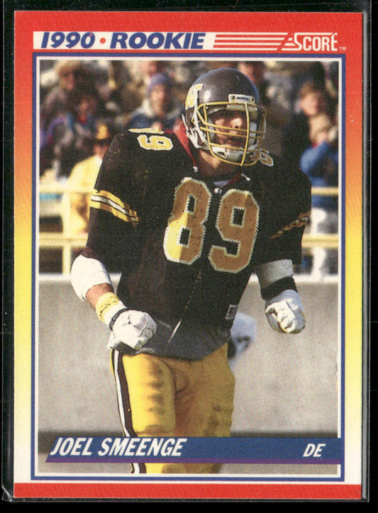 Joel Smeenge 1990 Score #294 RC Western Michigan Broncos