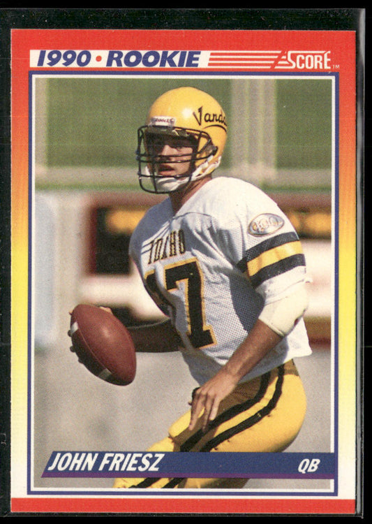 John Friesz 1990 Score #309 RC Idaho Vandals
