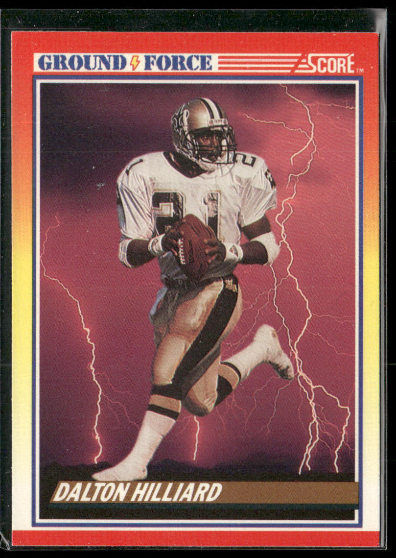 Dalton Hilliard 1990 Score #327 New Orleans Saints