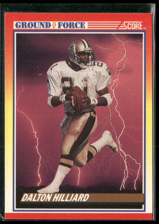 Dalton Hilliard 1990 Score #327 New Orleans Saints
