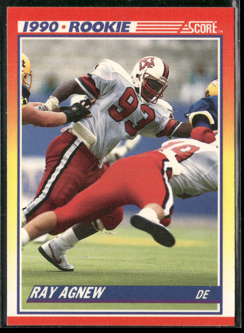 Ray Agnew 1990 Score #293 RC NC State Wolfpack