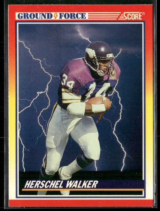 Herschel Walker 1990 Score #561 Minnesota Vikings