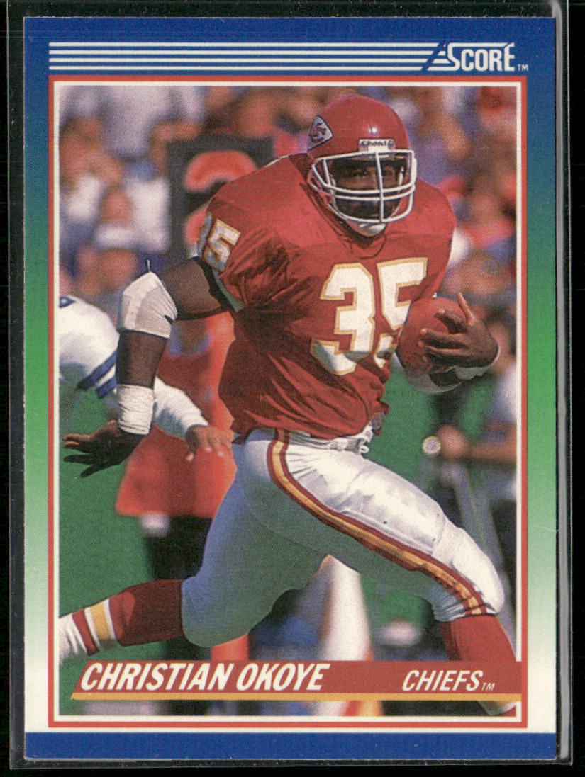 Christian Okoye 1990 Score #2 Kansas City Chiefs