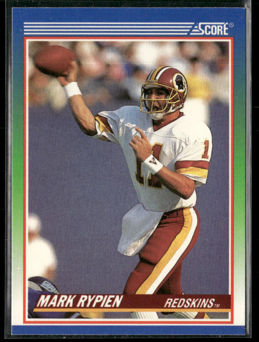 Mark Rypien 1990 Score #350 Washington Redskins