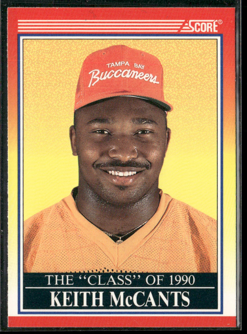 Keith McCants 1990 Score #617 Tampa Bay Buccaneers