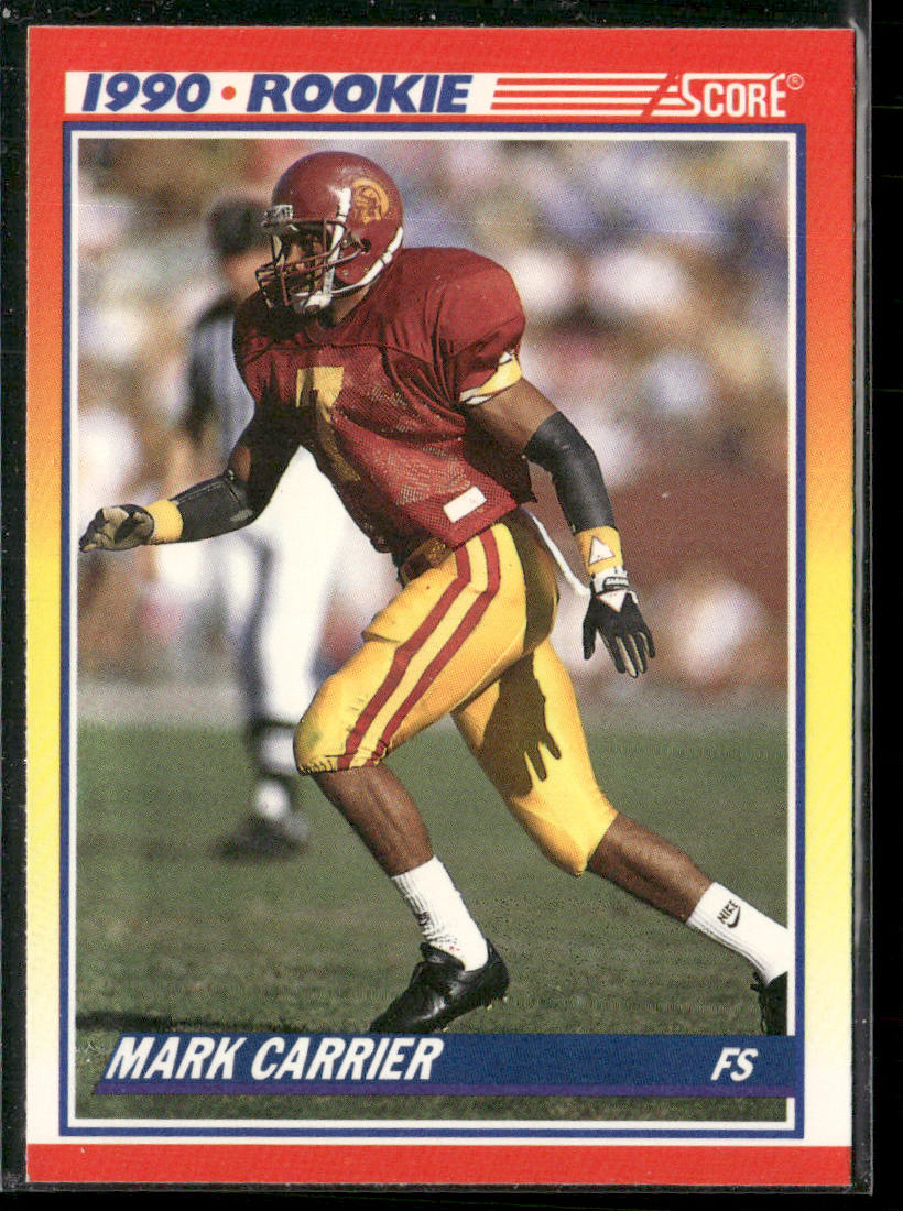 Mark Carrier 1990 Score #627 RC USC Trojans