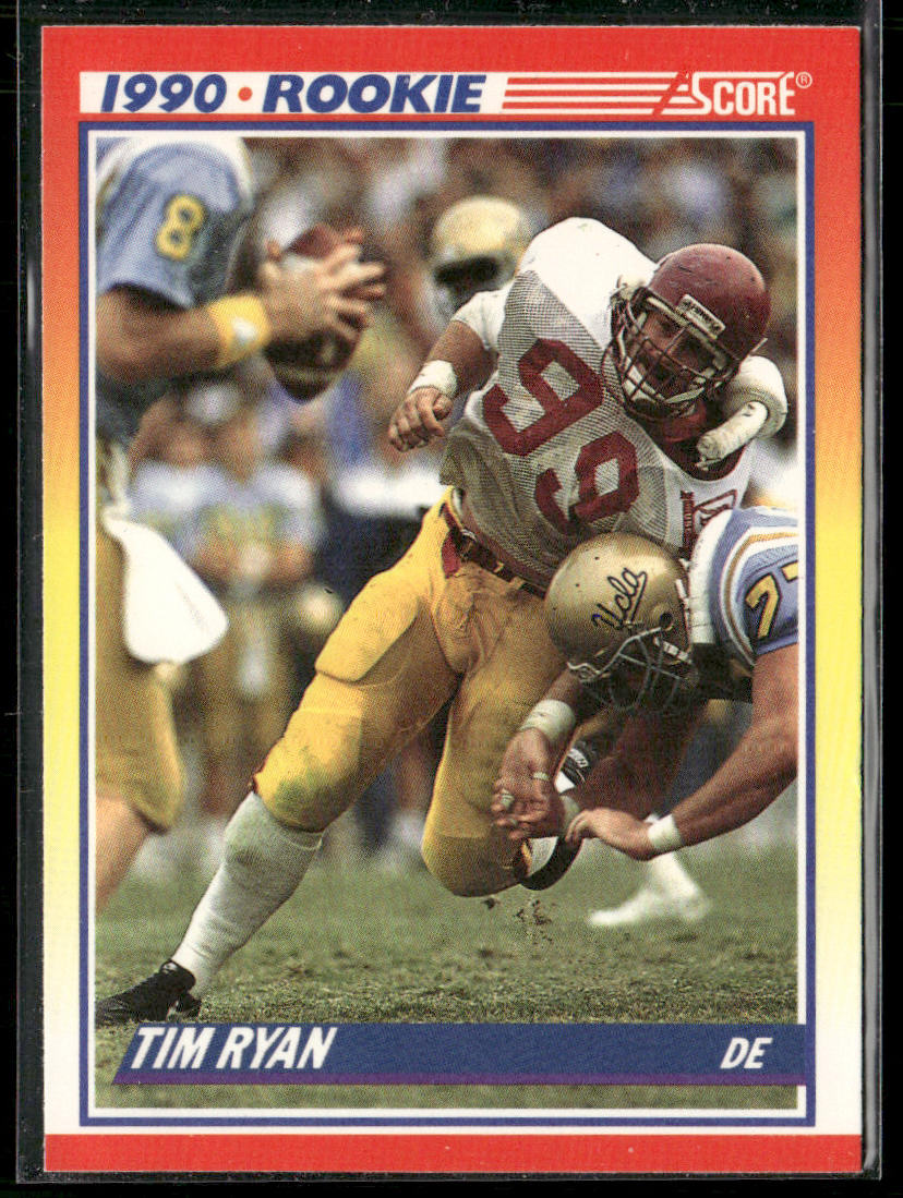 Tim Ryan 1990 Score #652 RC USC Trojans