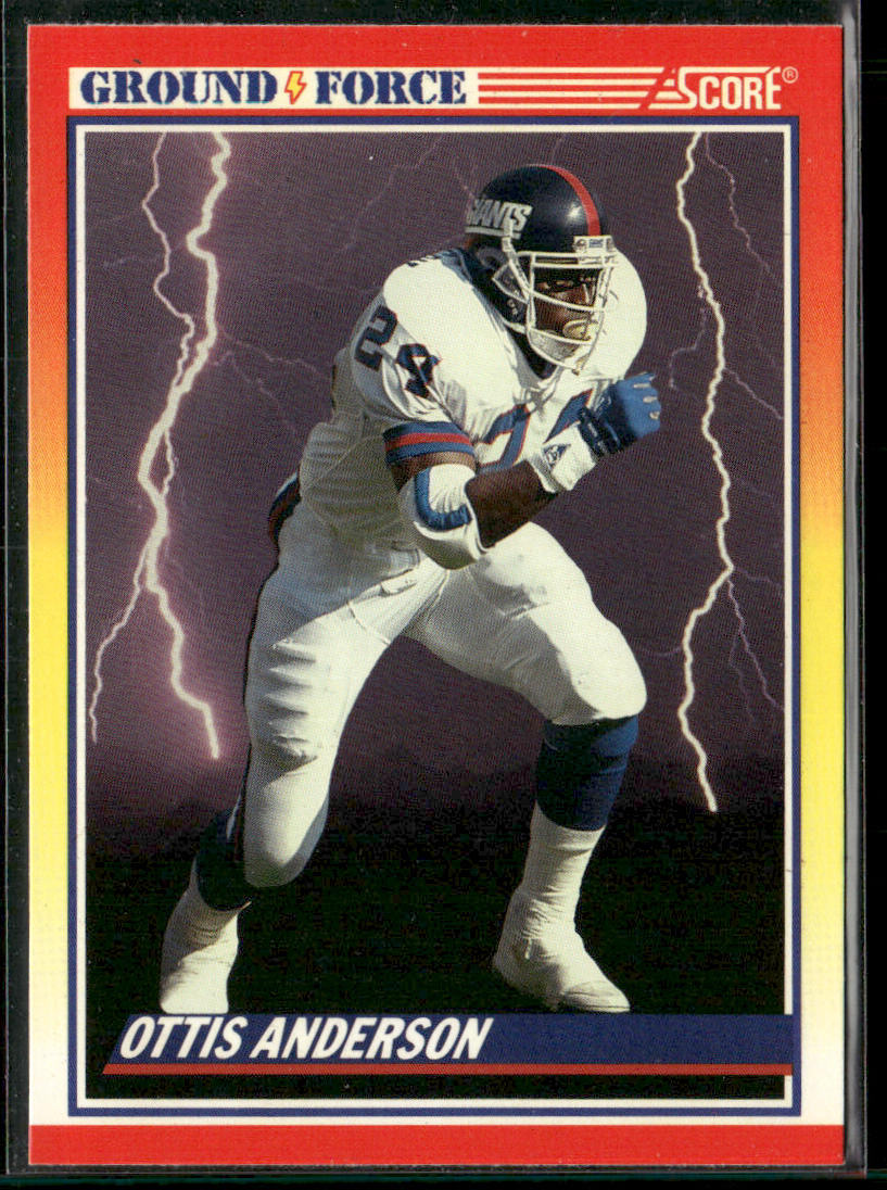 Ottis Anderson 1990 Score #562 New York Giants