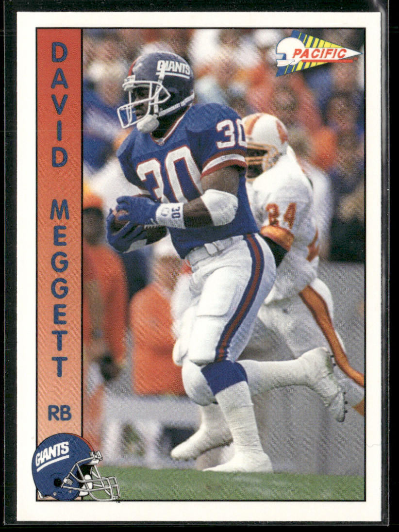 David Meggett 1992 Pacific #539 New York Giants