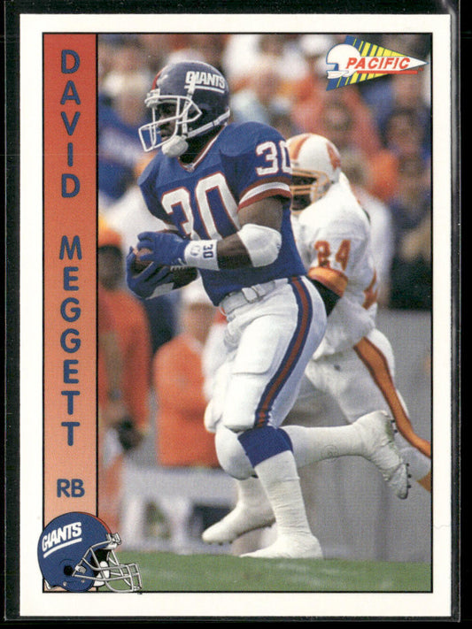 David Meggett 1992 Pacific #539 New York Giants
