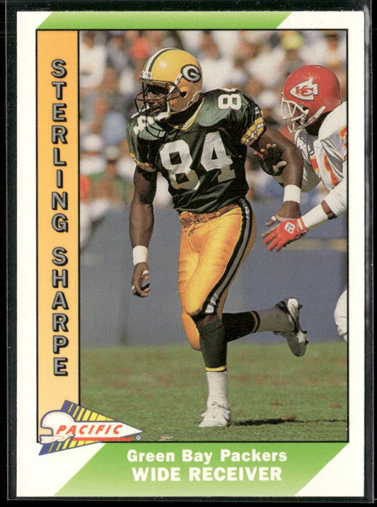 Sterling Sharpe 1991 Pacific #166 Green Bay Packers