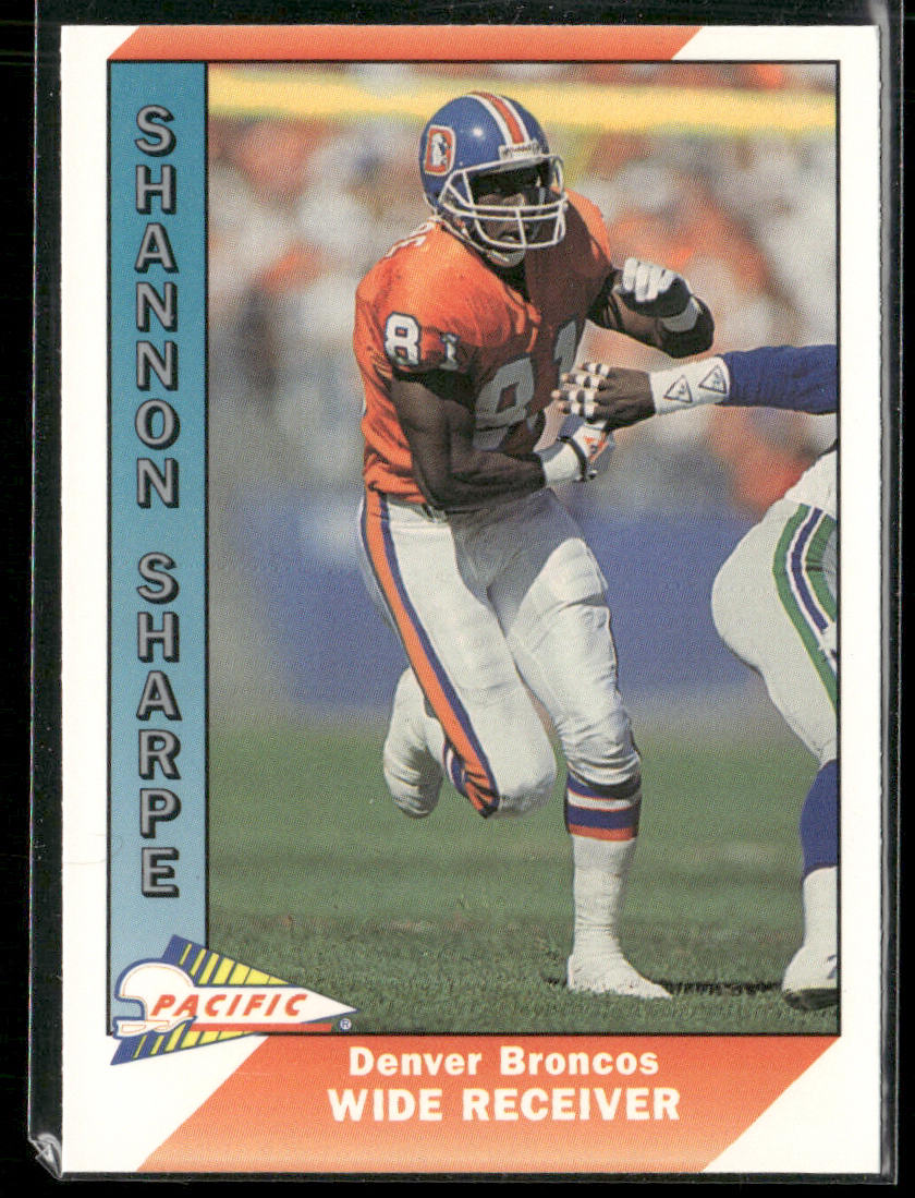Shannon Sharpe 1991 Pacific #126 Denver Broncos
