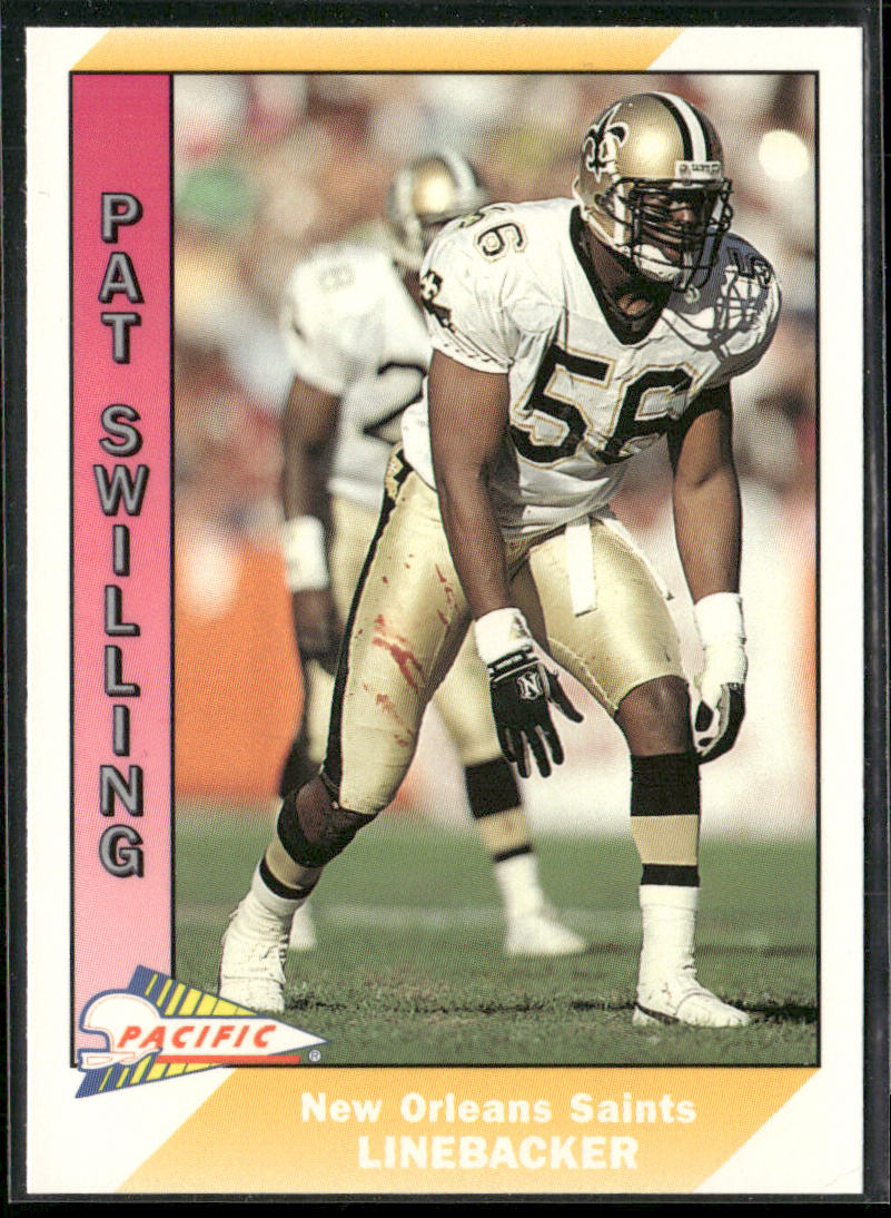 Pat Swilling 1991 Pacific #336 New Orleans Saints