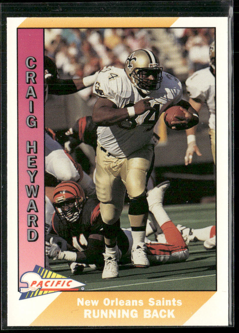 Craig Heyward 1991 Pacific #327 New Orleans Saints