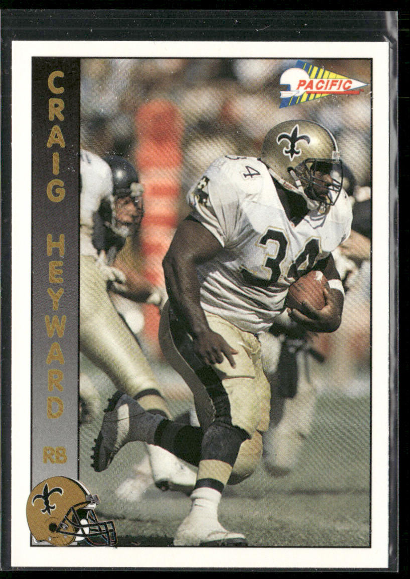 Craig Heyward 1992 Pacific #532 New Orleans Saints