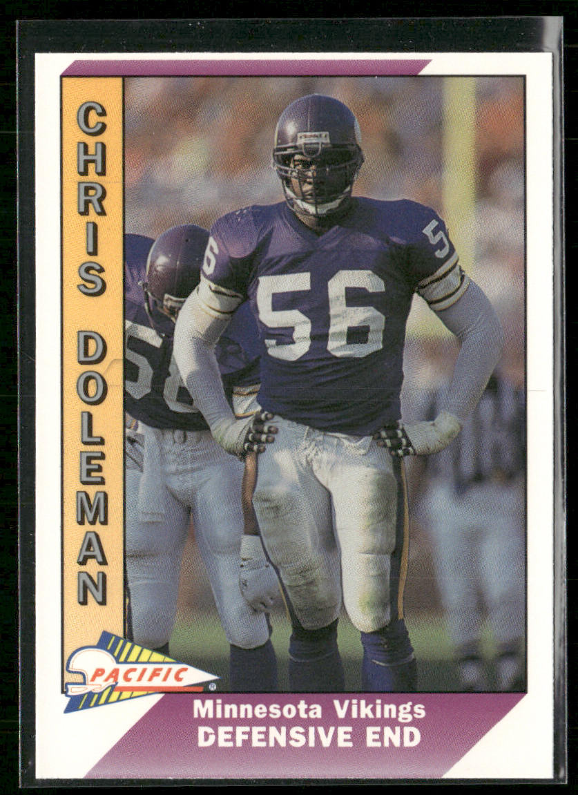 Chris Doleman 1991 Pacific #287 Minnesota Vikings