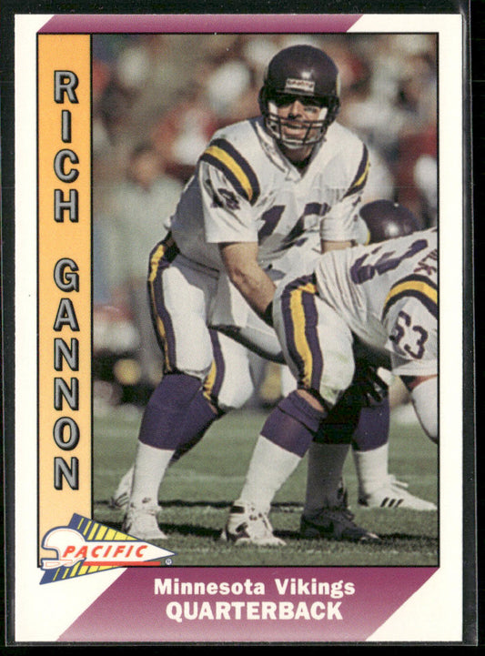 Rich Gannon 1991 Pacific #301 Minnesota Vikings