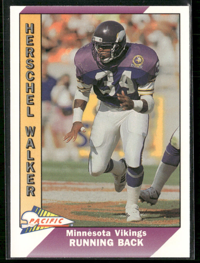 Herschel Walker 1991 Pacific #299 Minnesota Vikings