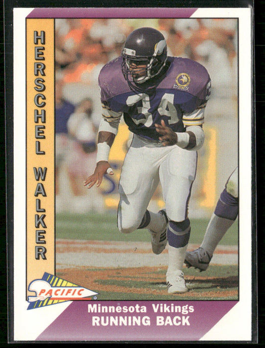 Herschel Walker 1991 Pacific #299 Minnesota Vikings