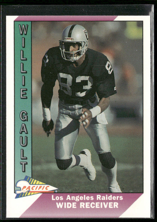 Willie Gault 1991 Pacific #232 Los Angeles Raiders