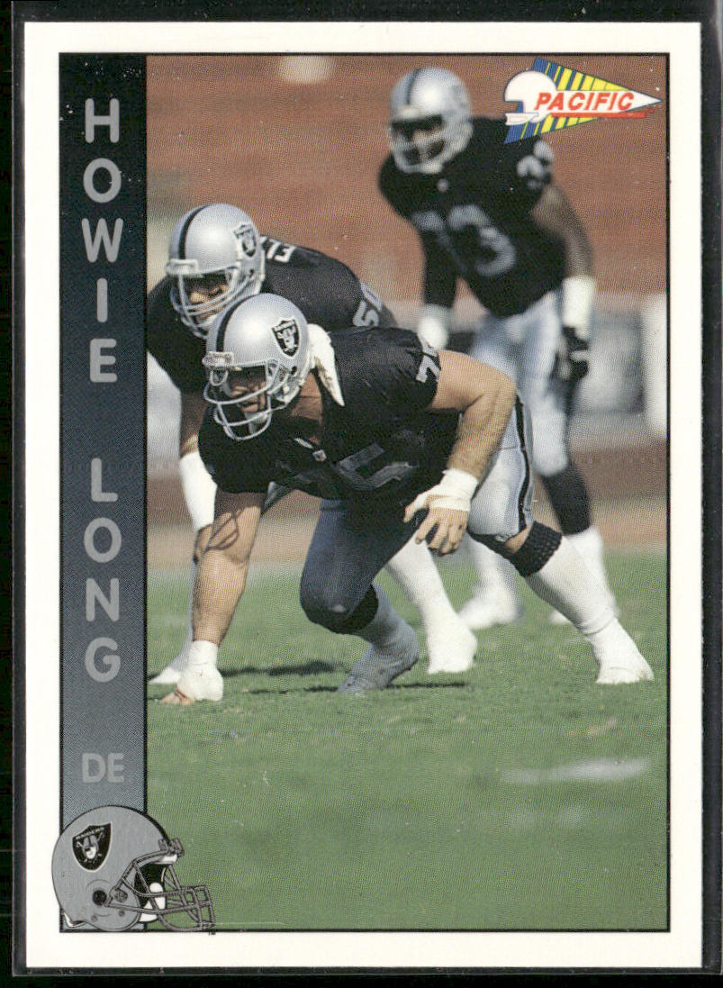 Howie Long 1992 Pacific #472 Los Angeles Raiders