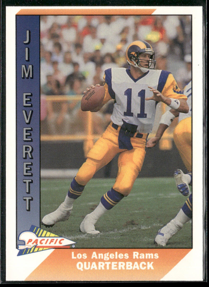 Jim Everett 1991 Pacific #250 Los Angeles Rams