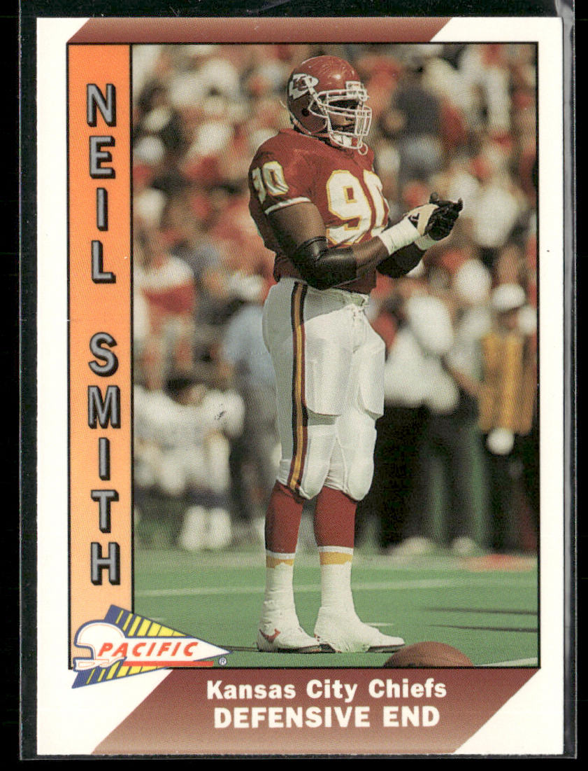 Neil Smith 1991 Pacific #220 Kansas City Chiefs
